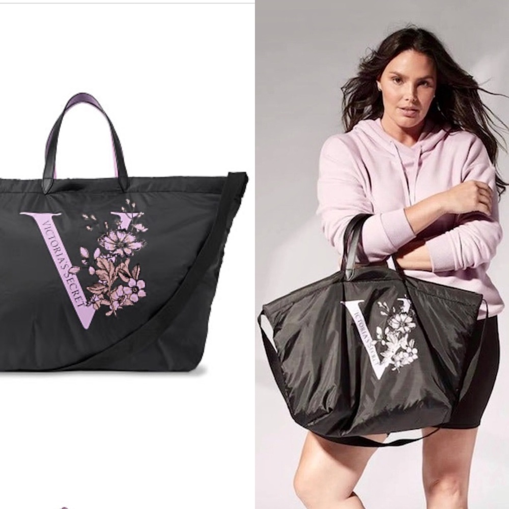 Victoria’s Secret V Floral Tote